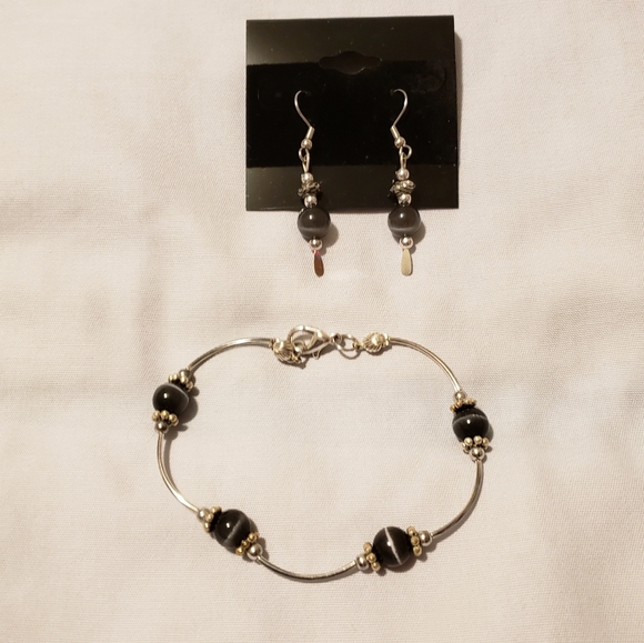 Vintage Premier Designs earring & bracelet set - Picture 3 of 7